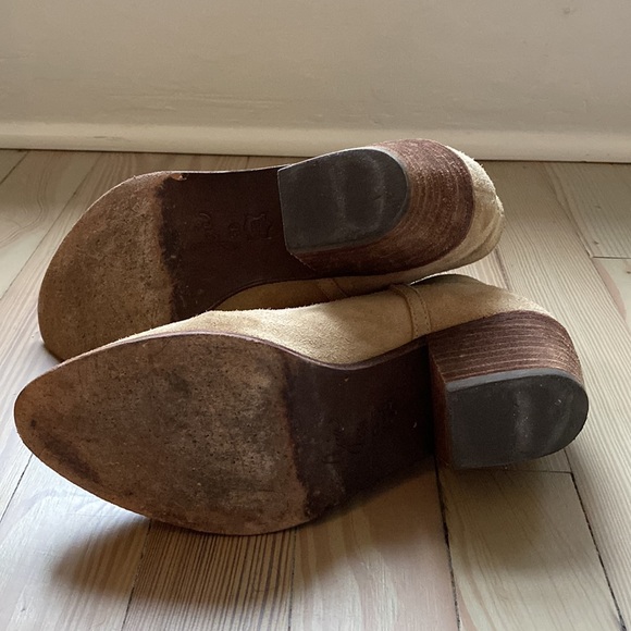 Joie Ajax Booties Tan Size EU 38 US 8 - Picture 6 of 7